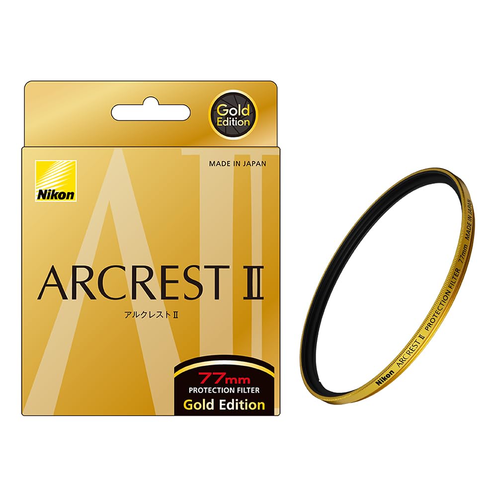 Amazon | Nikon ARCREST II PROTECTION FILTER GOLD EDITION 77mm アル Amazon | Nikon ARCREST II PROTECTION FILTER GOLD EDITION 77mm アル